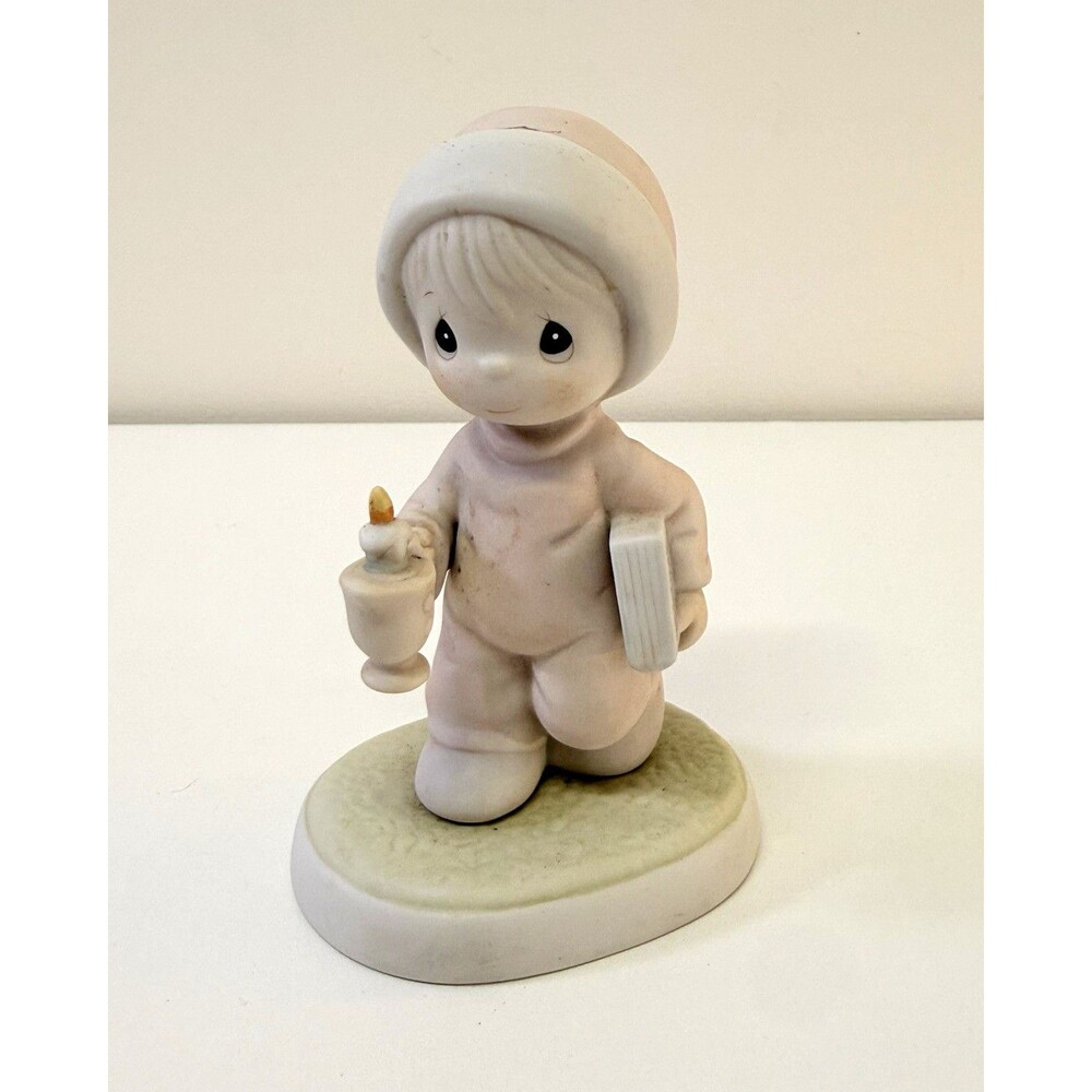 Precious Moments Dreams & Miracles Now I Lay Me Down To Sleep Figurine 1994